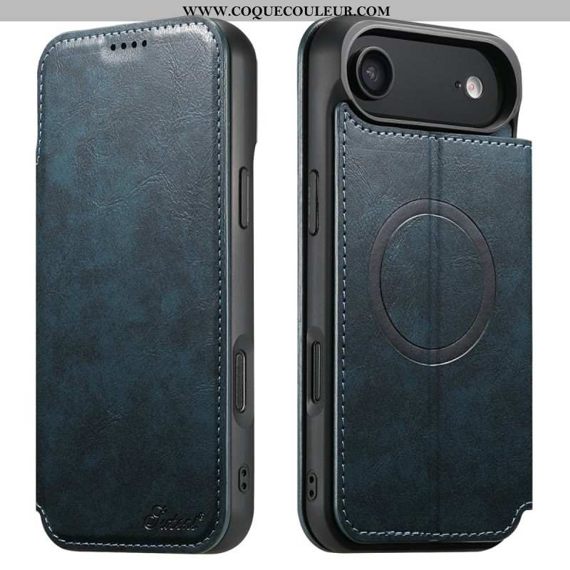 Flip Cover iPhone Air Compatible MagSafe Style Vintage