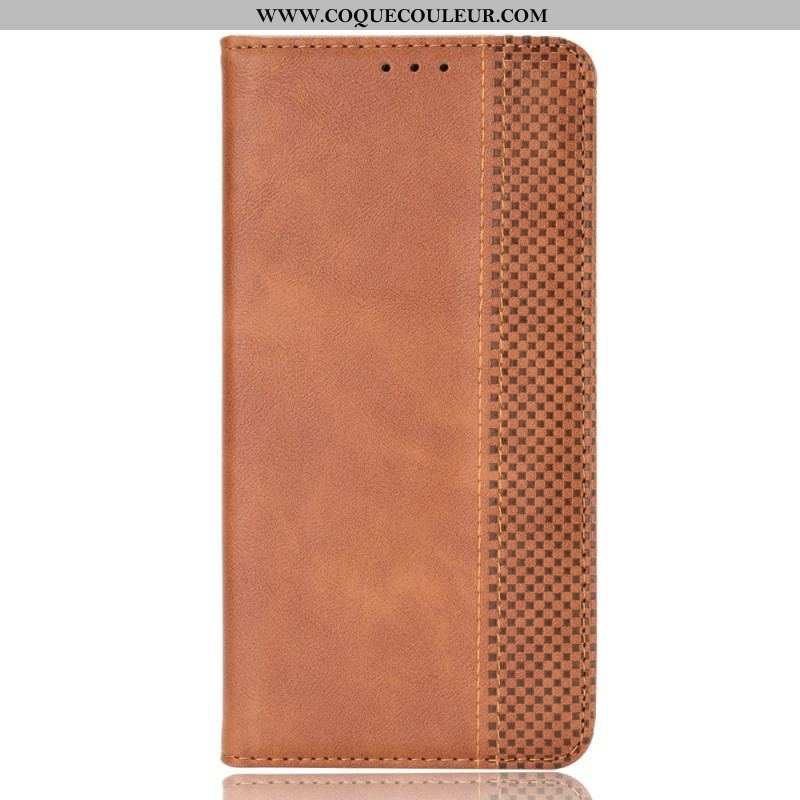 Flip Cover Huawei Mate 50 Pro Style Cuir Vintage