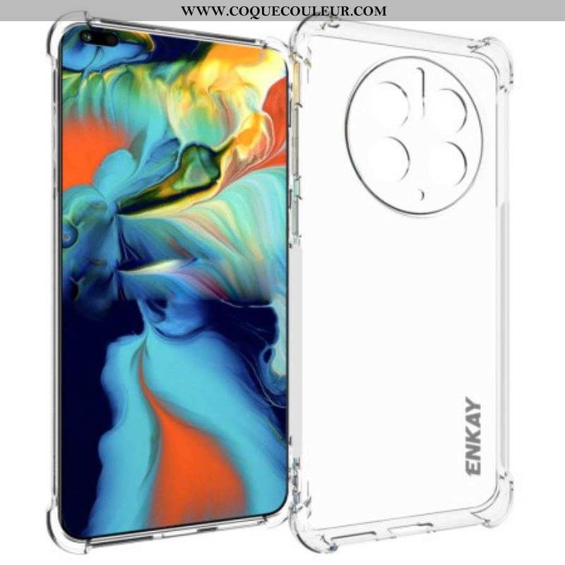 Coque Huawei Mate 50 Pro Transparente ENKAY