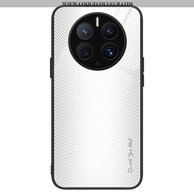Coque Huawei Mate 50 Pro Verre Trempé Fibre Carbone