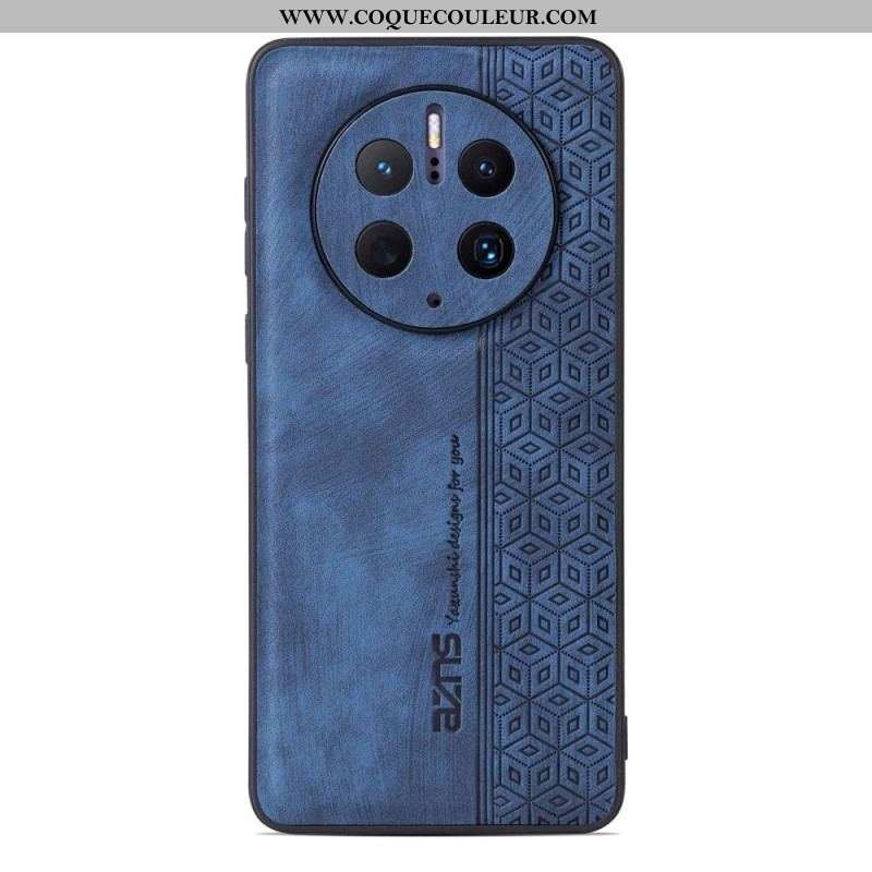 Coque Huawei Mate 50 Pro Effet Cuir AZNS