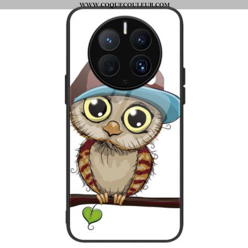 Coque Huawei Mate 50 Pro Verre Trempé Bad Hibou