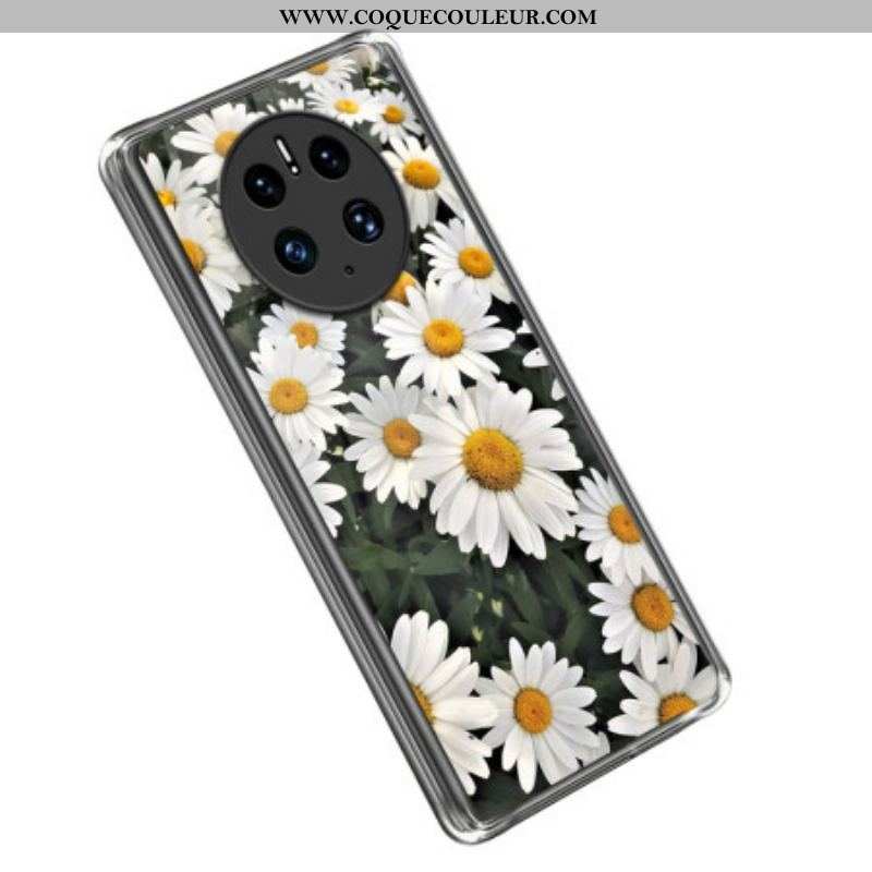 Coque Huawei Mate 50 Pro Marguerites