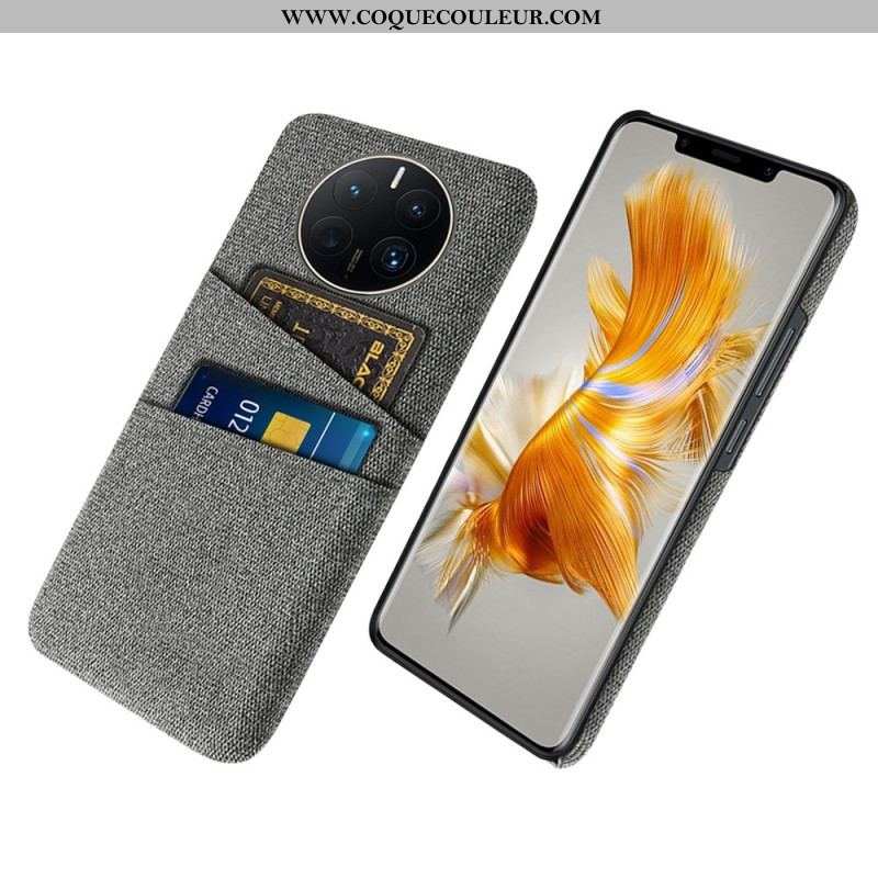 Coque Huawei Mate 50 ProTissu Porte-Cartes