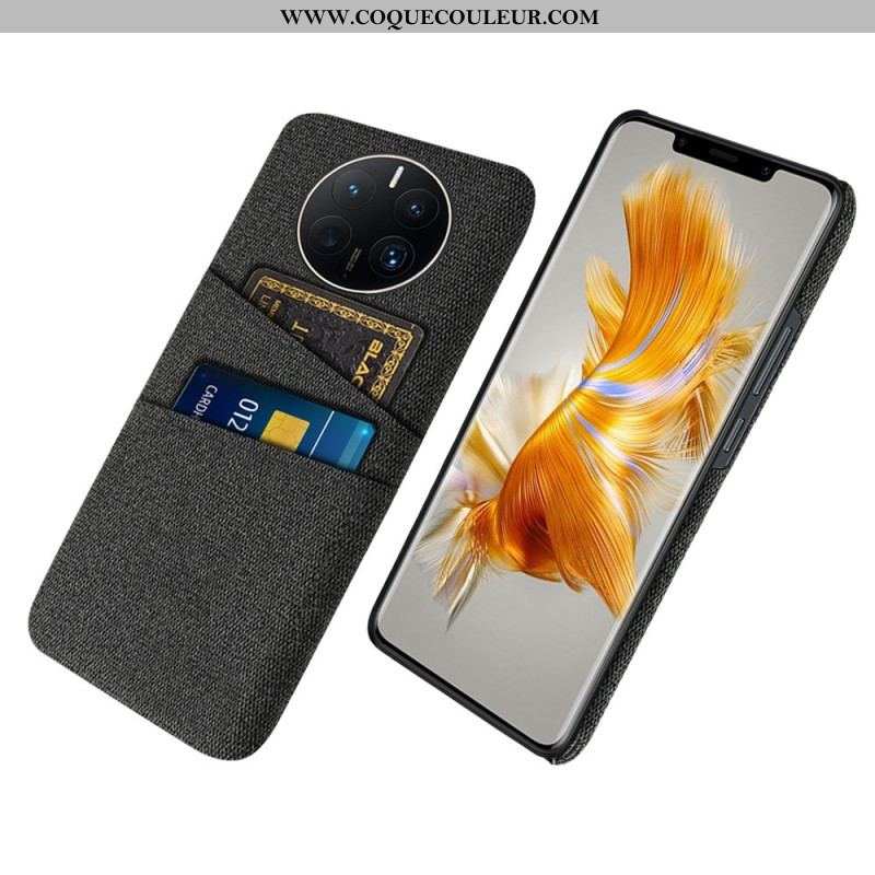 Coque Huawei Mate 50 ProTissu Porte-Cartes