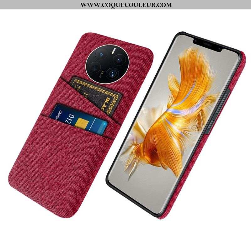 Coque Huawei Mate 50 ProTissu Porte-Cartes
