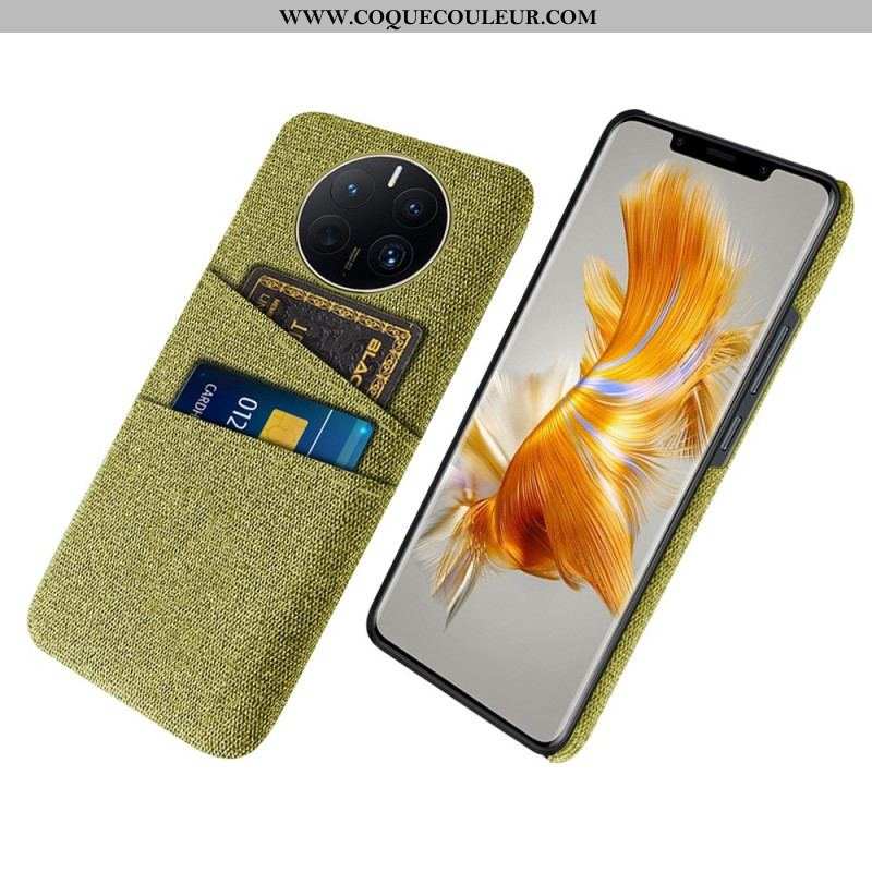 Coque Huawei Mate 50 ProTissu Porte-Cartes