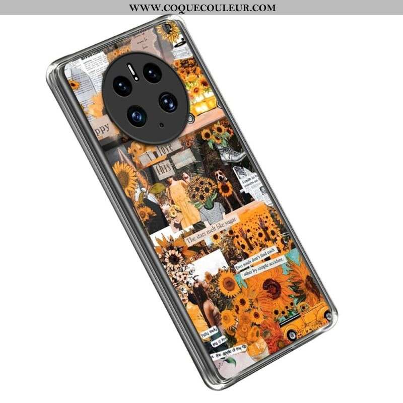 Coque Huawei Mate 50 Pro Tournesols