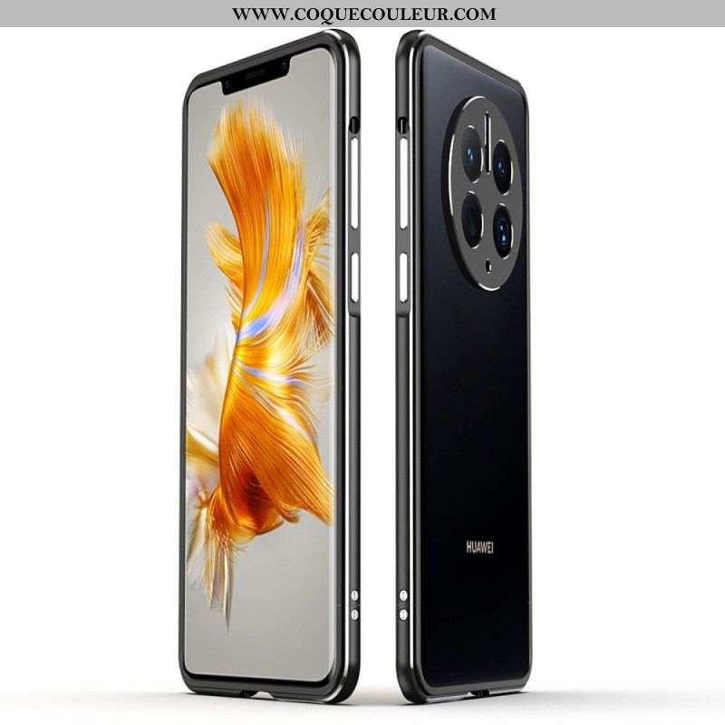 Coque Huawei Mate 50 Pro Cadre Bumper et Protection Module Photo Arrière