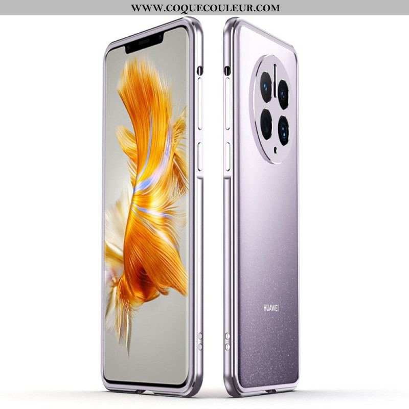 Coque Huawei Mate 50 Pro Cadre Bumper et Protection Module Photo Arrière