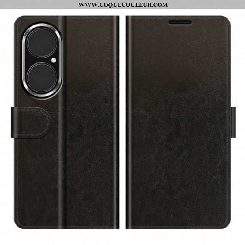 Housse Huawei P50 Style Cuir Design