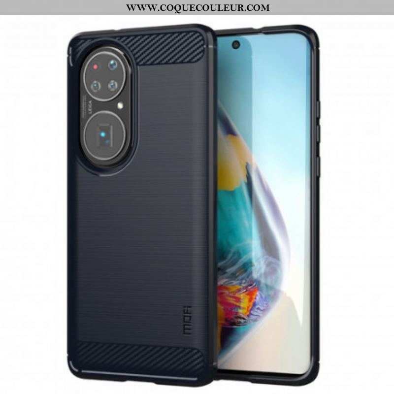 Coque Huawei P50 Fibre Carbone Brossée MOFI