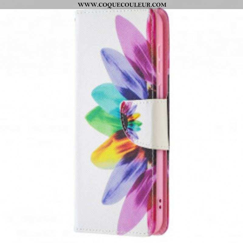Housse Huawei P50 Fleur Aquarelle