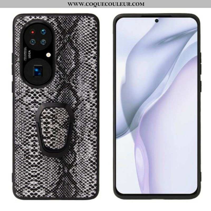 Coque Huawei P50 Pro Style Serpent Anneau-Support