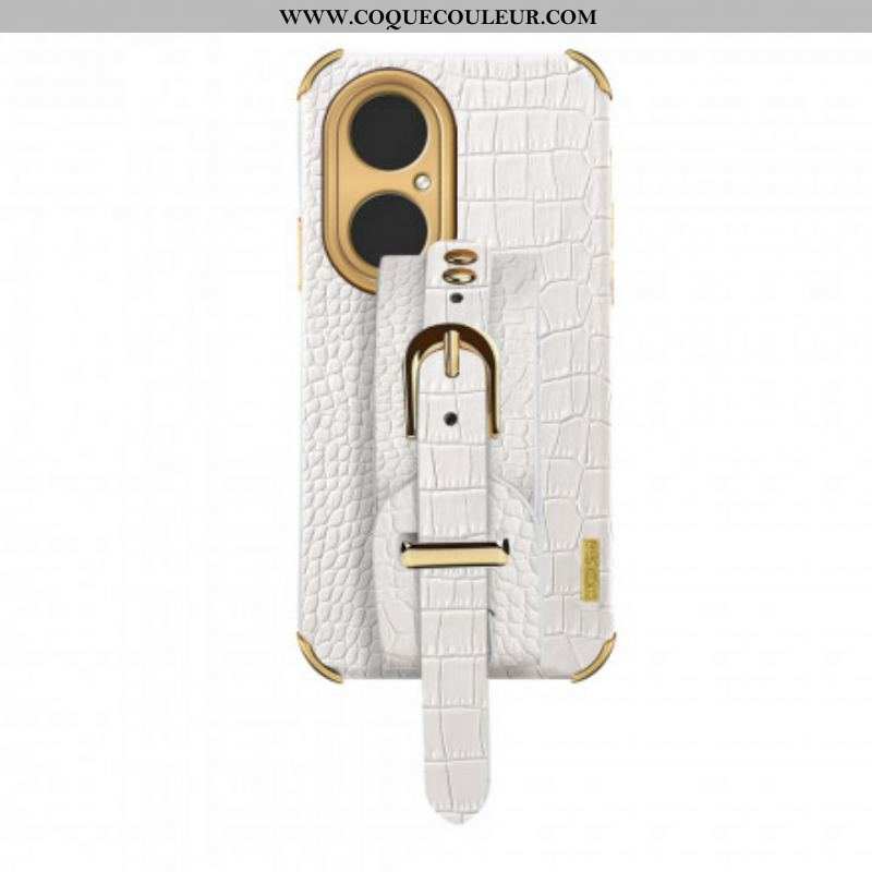 Coque Huawei P50 Pro Croco Bracelet