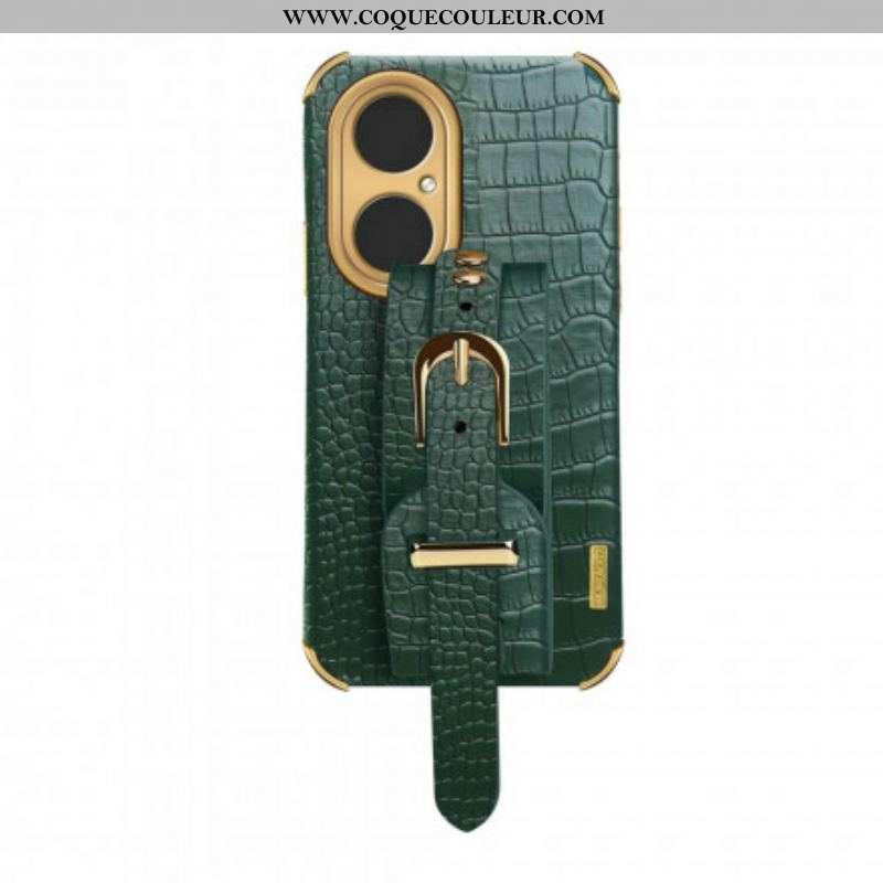 Coque Huawei P50 Pro Croco Bracelet