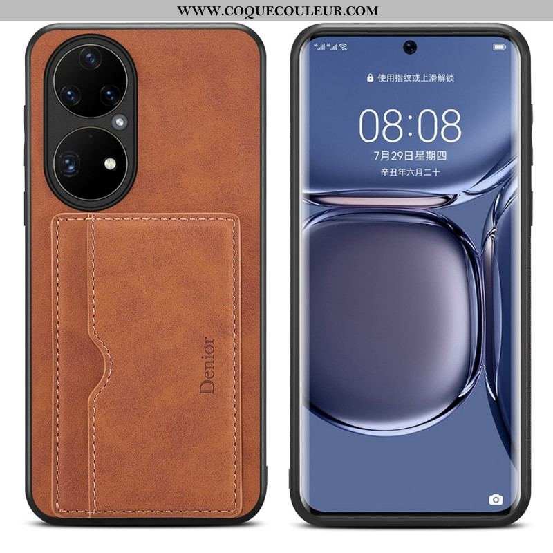 Coque Huawei P50 Pro Porte-Cartes Denior