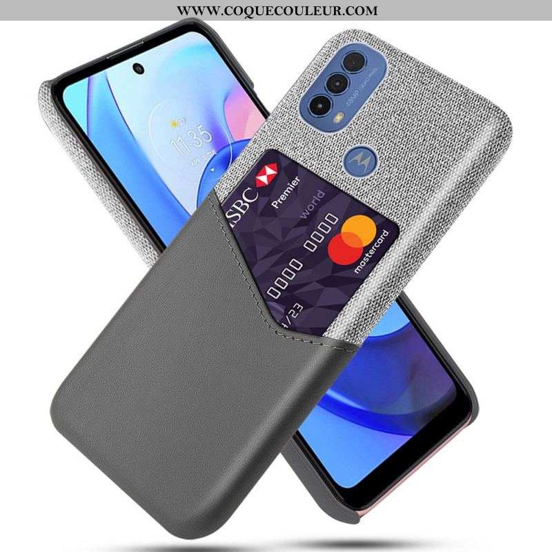 Coque Moto E40 / E30 /E20 Porte-Carte KSQ