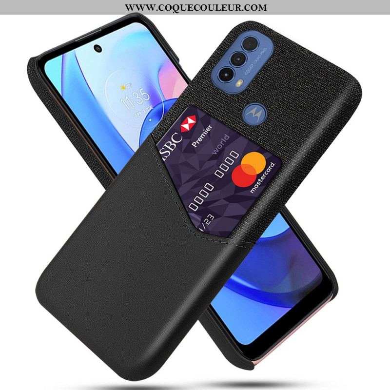 Coque Moto E40 / E30 /E20 Porte-Carte KSQ