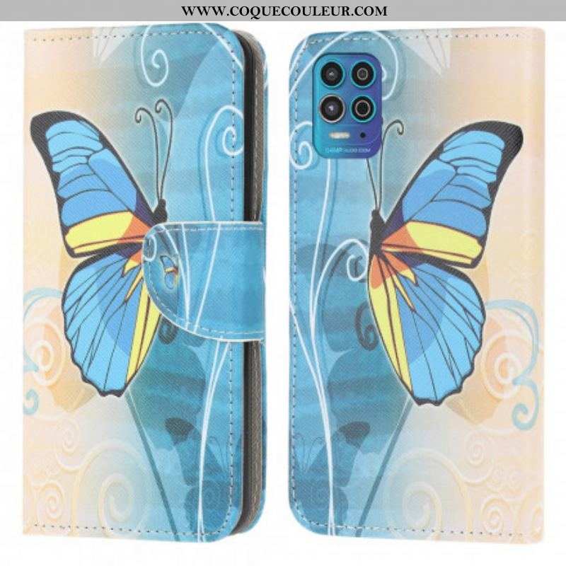 Housse Moto G100 Butterflies