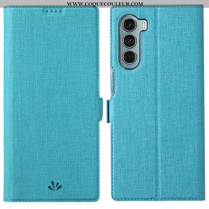 Flip Cover Moto G200 5G Texturée VILI DMX