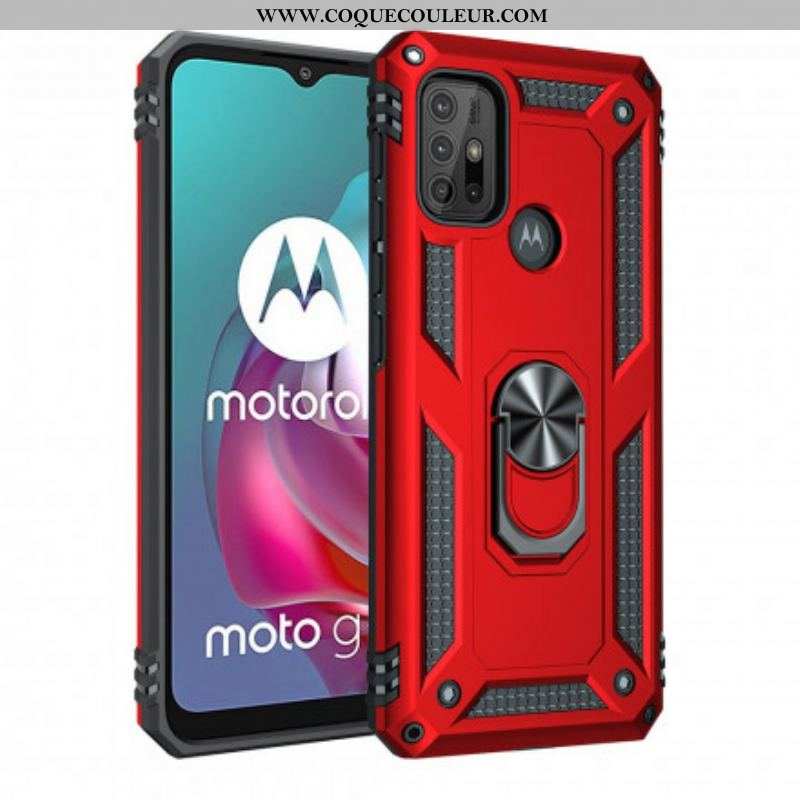 Coque Moto G30 / Moto G10 Anneau Premium