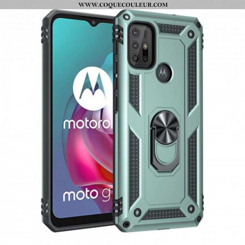 Coque Moto G30 / Moto G10 Anneau Premium