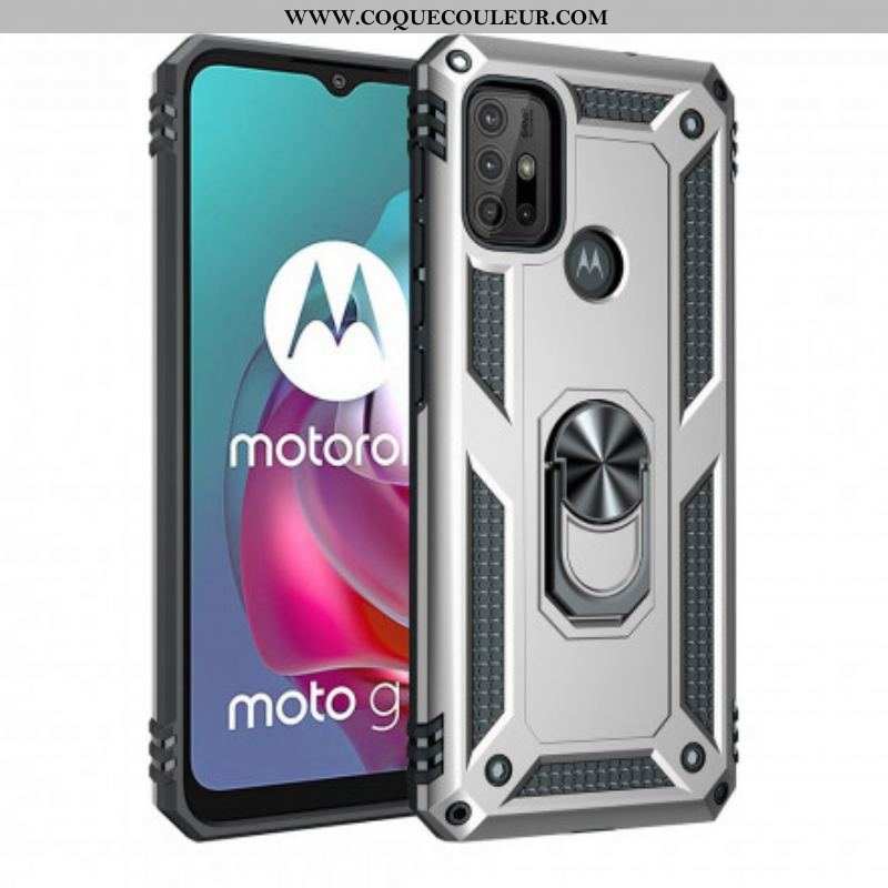 Coque Moto G30 / Moto G10 Anneau Premium