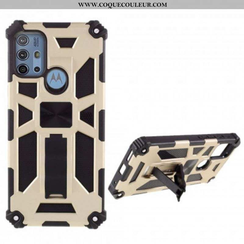 Coque Moto G30 / Moto G10 Bicolore Support Amovible