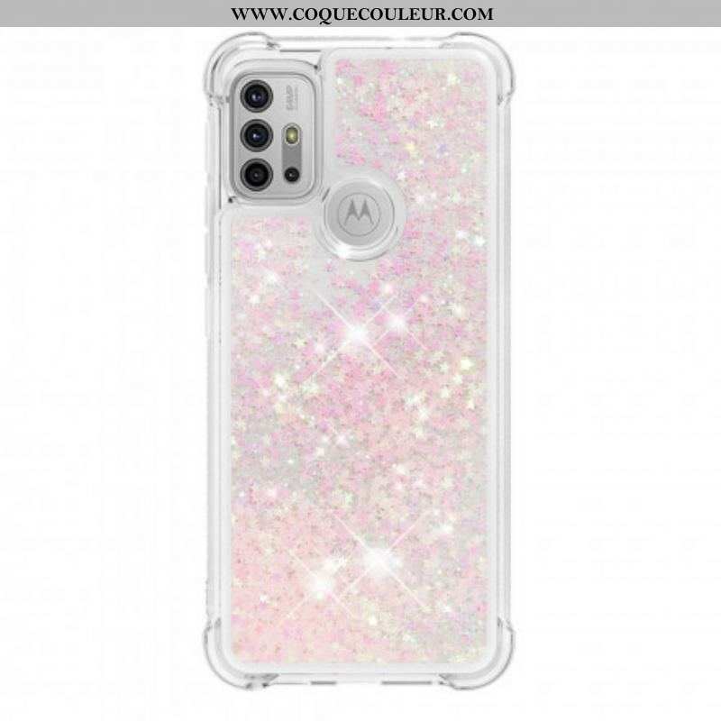 Coque Moto G30 / Moto G10 Désires Paillettes