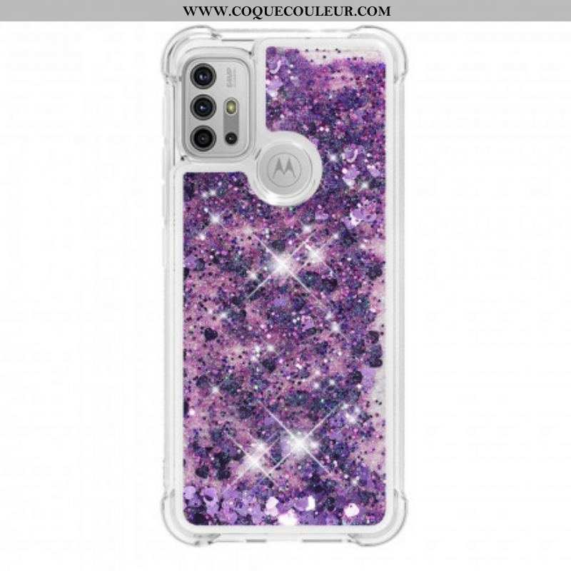 Coque Moto G30 / Moto G10 Désires Paillettes