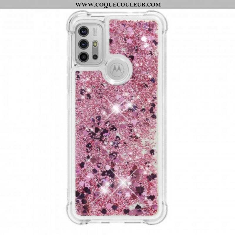 Coque Moto G30 / Moto G10 Désires Paillettes