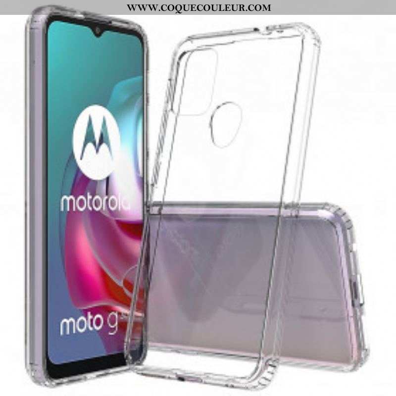 Coque Moto G30 / Moto G10 Transparente Coins Renforcés