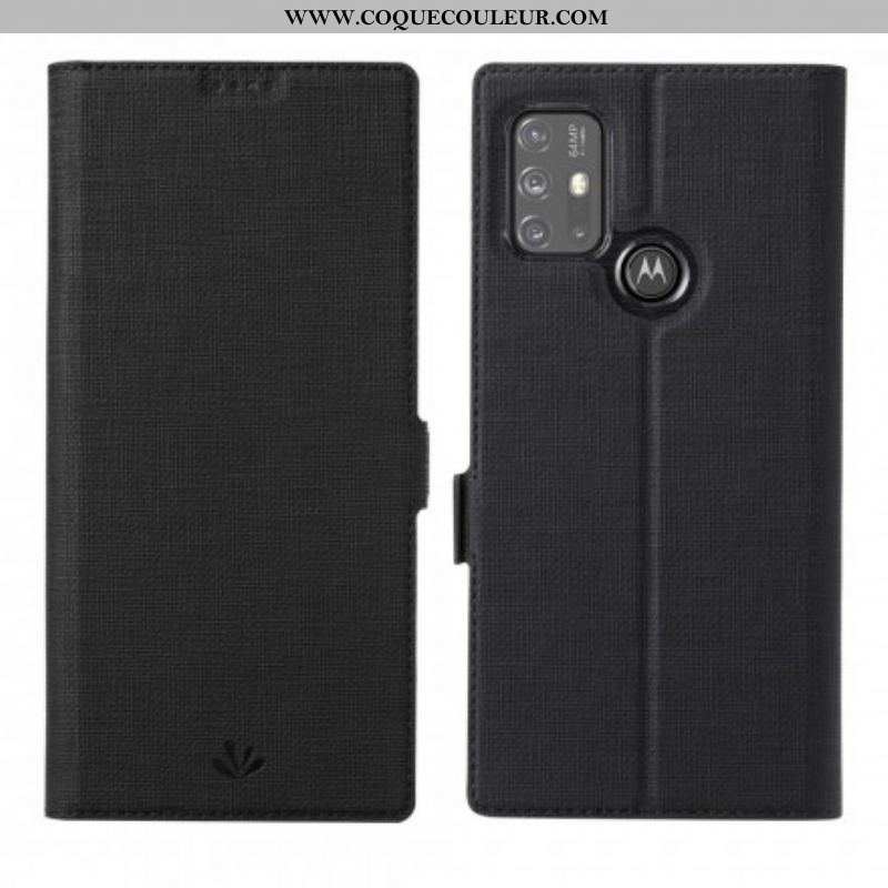 Flip Cover Moto G30 / Moto G10 Texturée VILI DMK