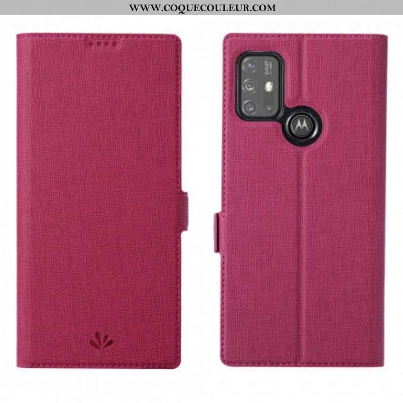 Flip Cover Moto G30 / Moto G10 Texturée VILI DMK