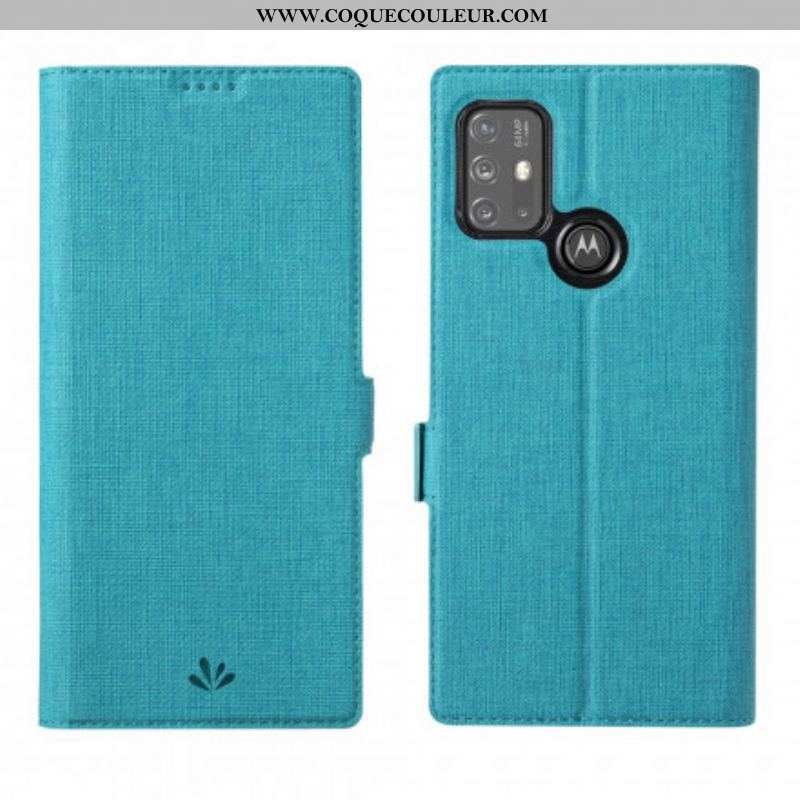 Flip Cover Moto G30 / Moto G10 Texturée VILI DMK