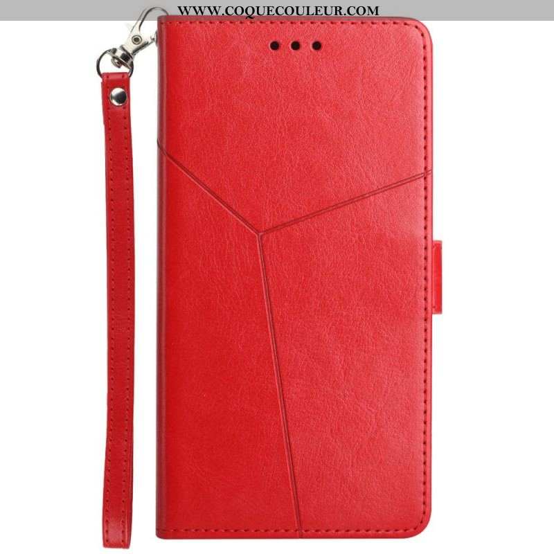 Housse Moto G41 / G31 Style Cuir Géo Y Design