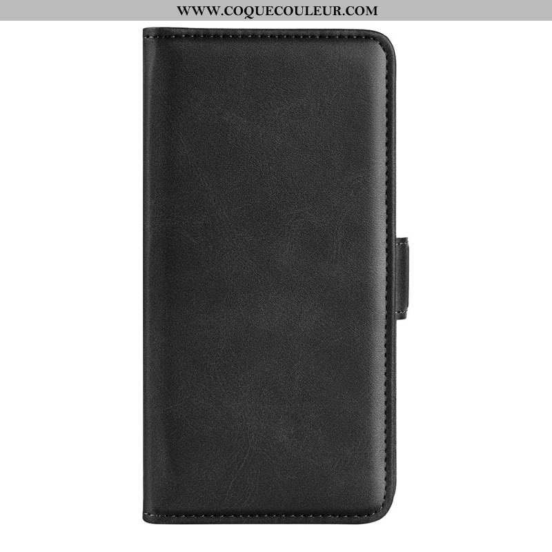 Housse Moto G41 / G31 Double Rabat