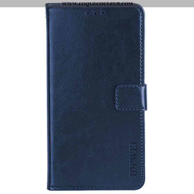 Housse Moto G41 / G31 Simili Cuir IDEWEI