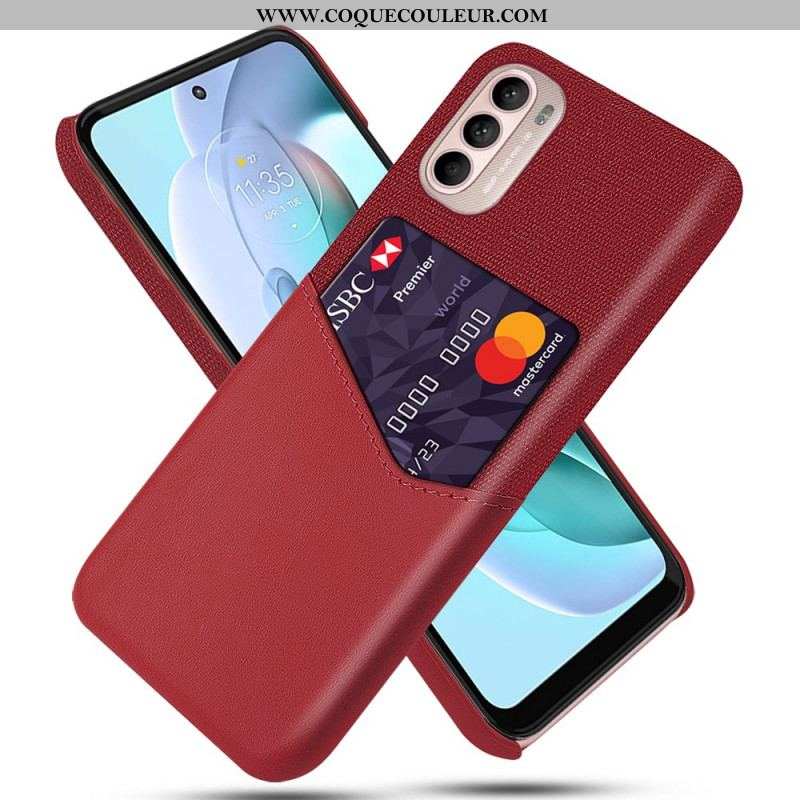 Coque Moto G41 / G31 Porte-Carte KSQ