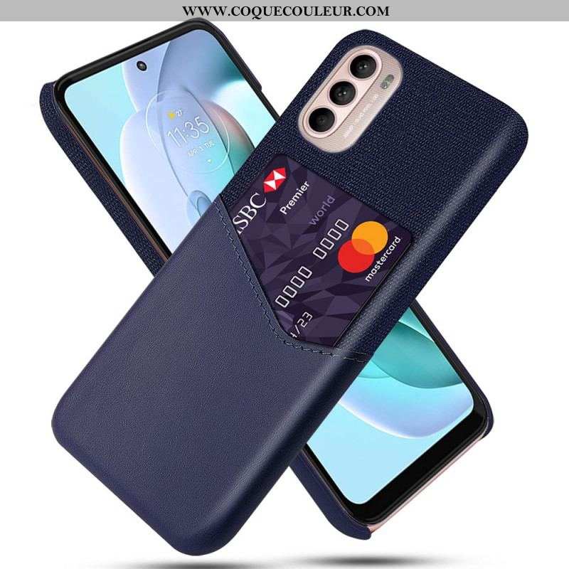 Coque Moto G41 / G31 Porte-Carte KSQ