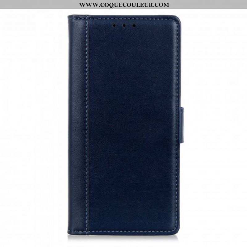 Housse Moto G50 Style Cuir
