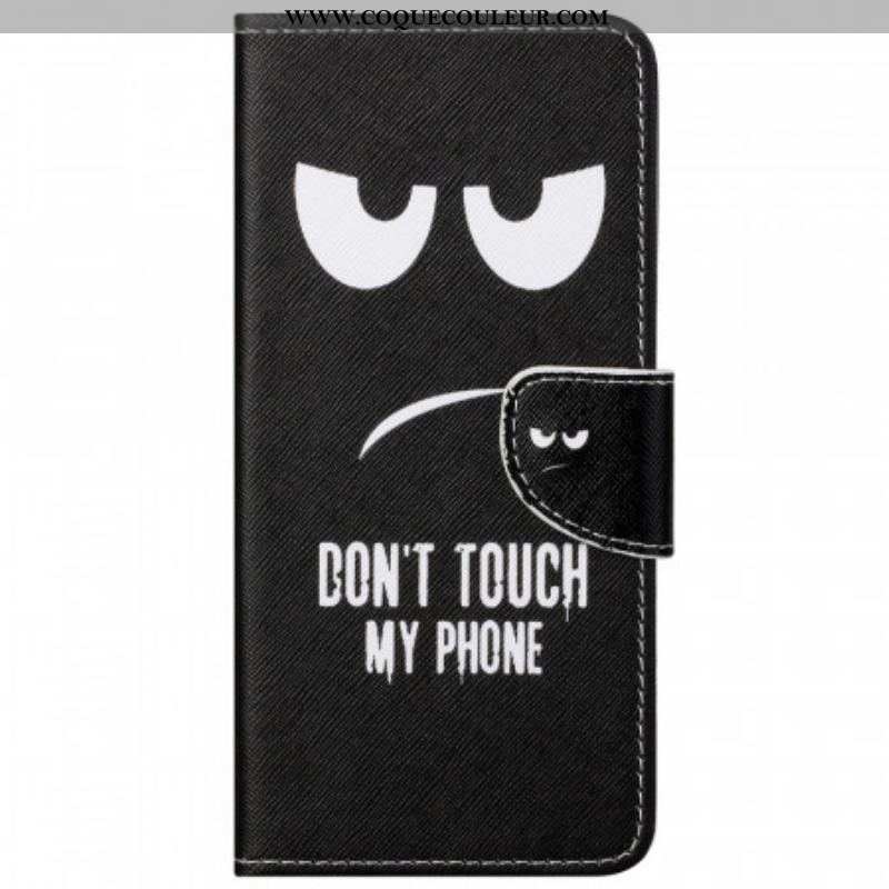 Housse Moto G51 5G Don't Touch My Phone