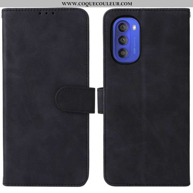 Housse Moto G51 5G Skin-Touch Vintage