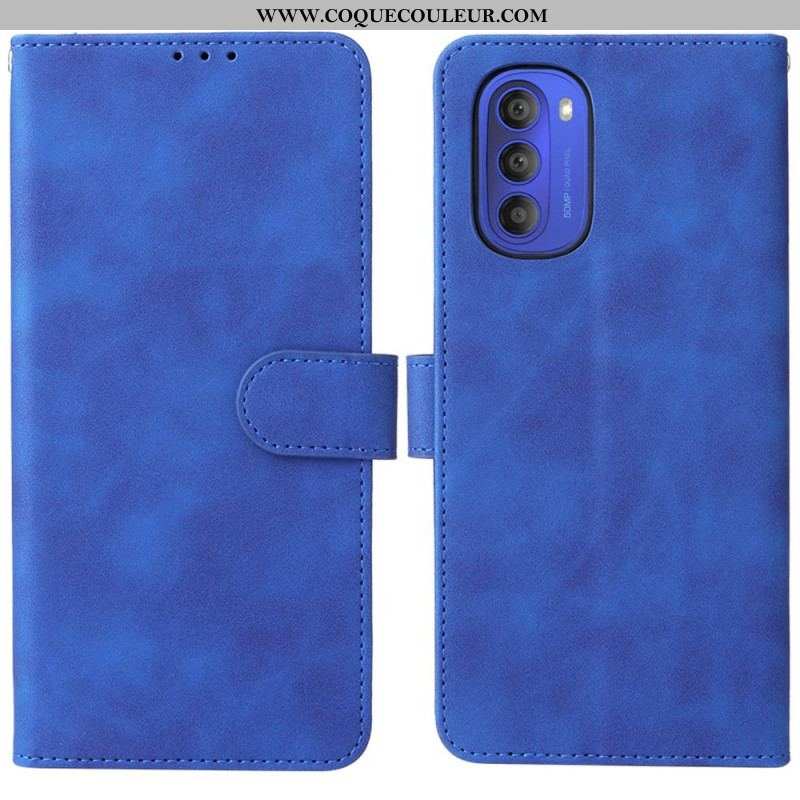 Housse Moto G51 5G Skin-Touch Vintage