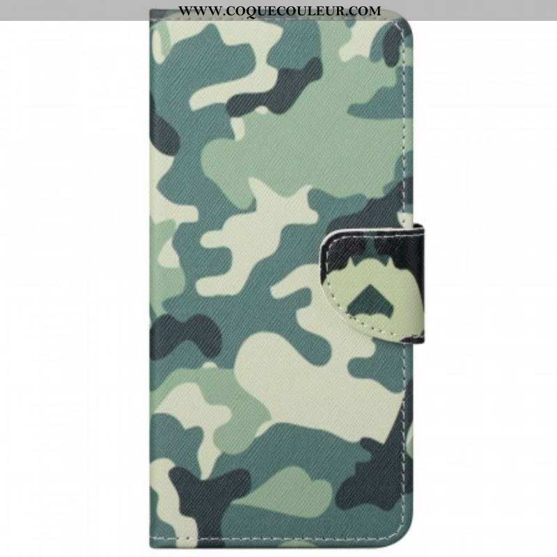 Housse Moto G51 5G Camouflage Militaire