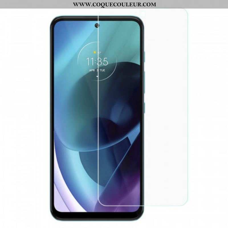 Protection verre trempé Arc Edge pour écran du Moto G71 5G