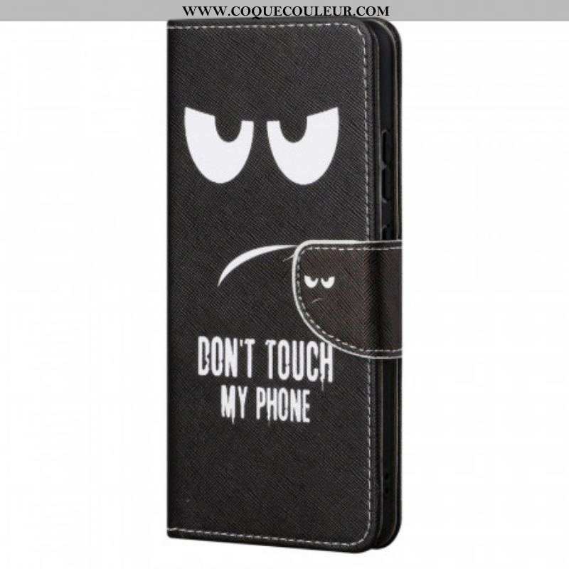 Housse Moto G71 5G Don't Touch My Phone