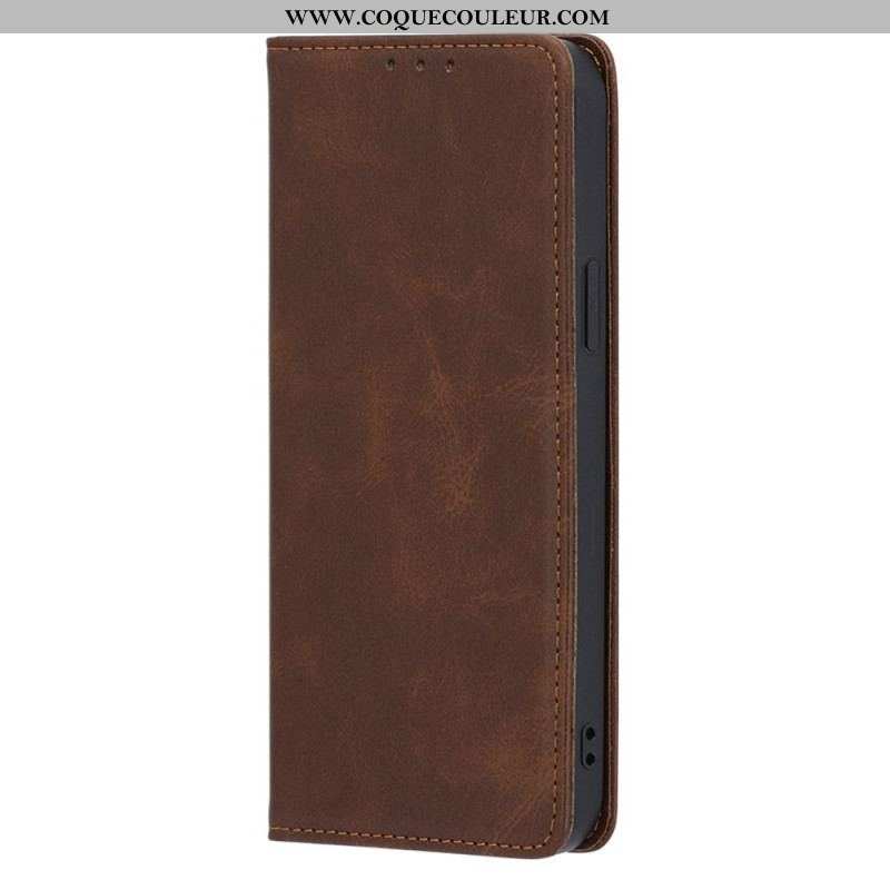 Flip Cover Moto G73 5G Simili Cuir