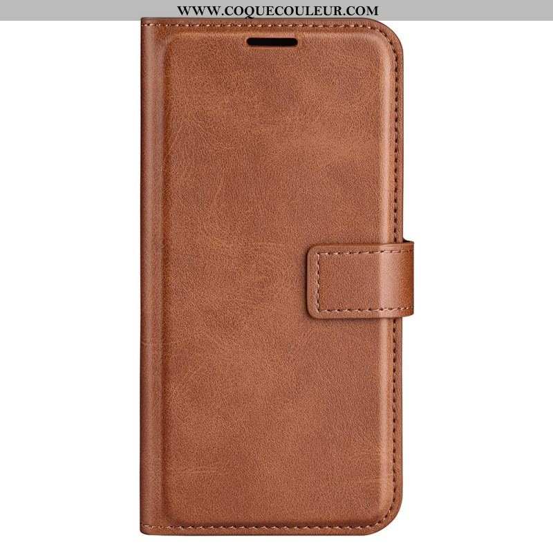 Housse Moto G73 5G Effet Cuir